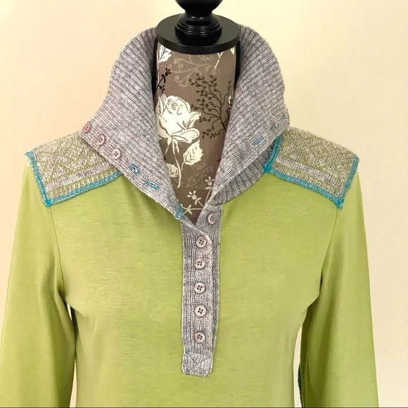 green emerald velvet dress Free People Oversized Knit Sweater Dress (Size XS)